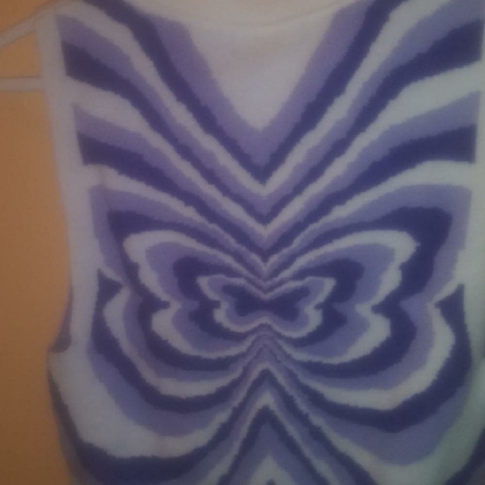 Shein women's large graphic pattern sweater vest - Picture 2 of 4